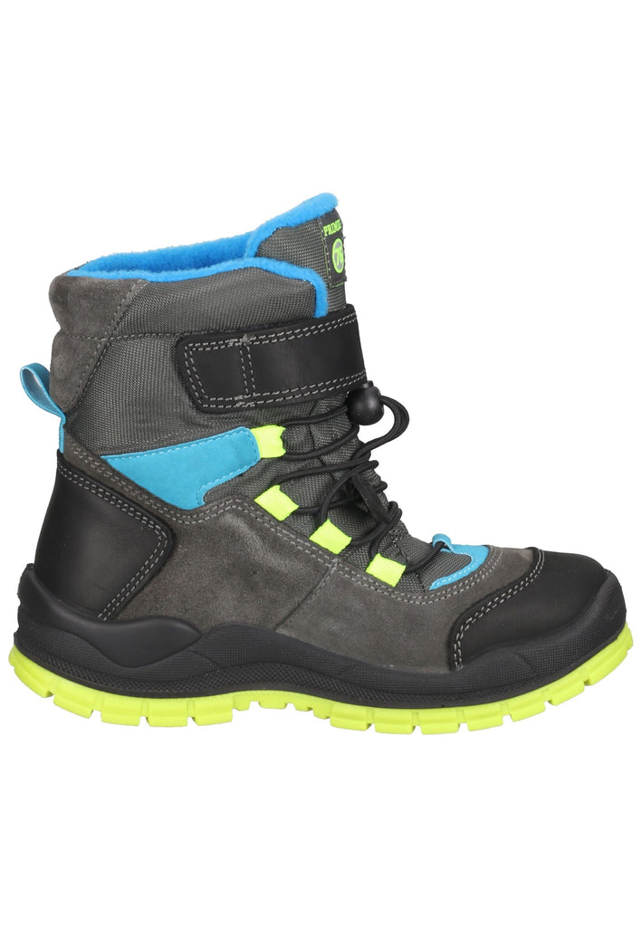 Primigi Stiefelette Leder Dunkelgrau Warmfutter