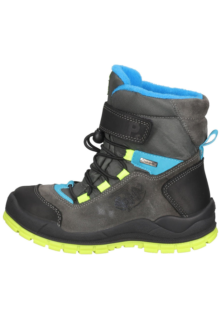 Primigi Stiefelette Leder Dunkelgrau Warmfutter