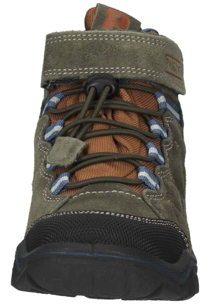 Primigi Stiefelette Leder Grau/Orange