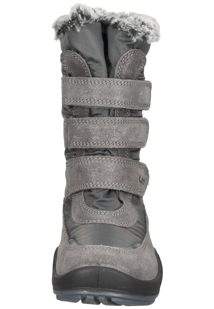 Primigi Stiefelette Leder Grau Warmfutter