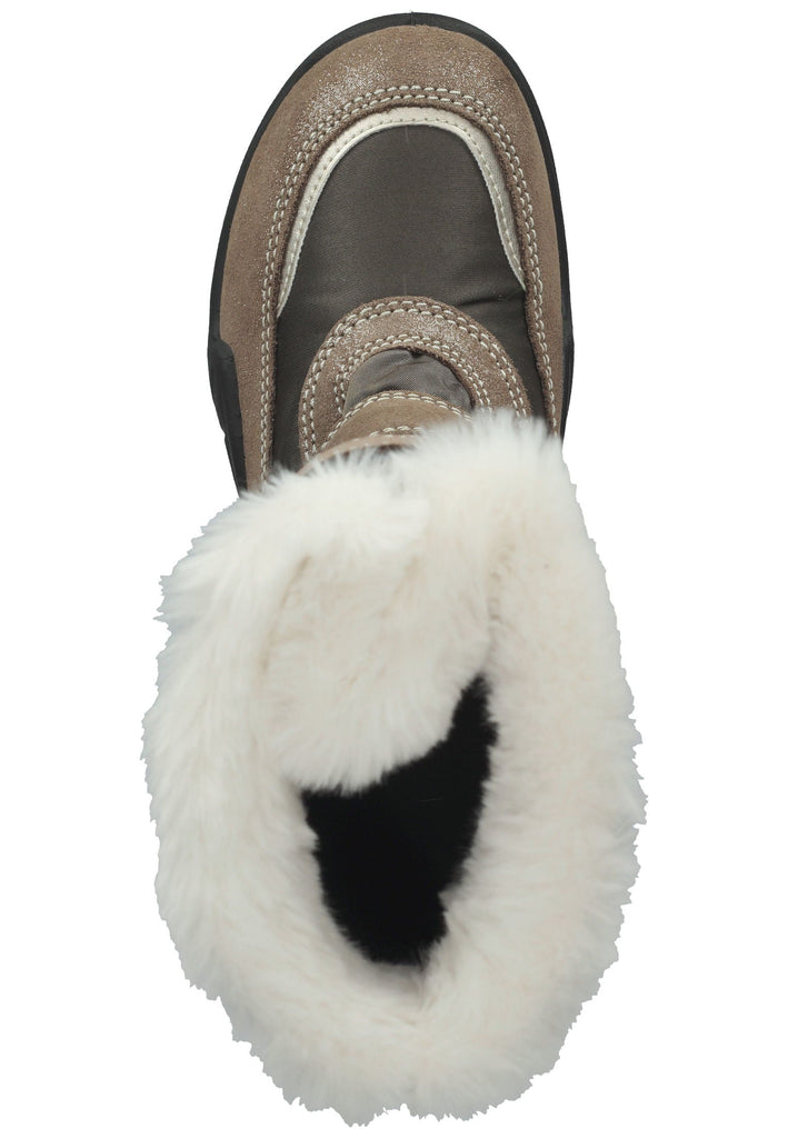 Primigi Stiefelette Leder Hellbraun Warmfutter