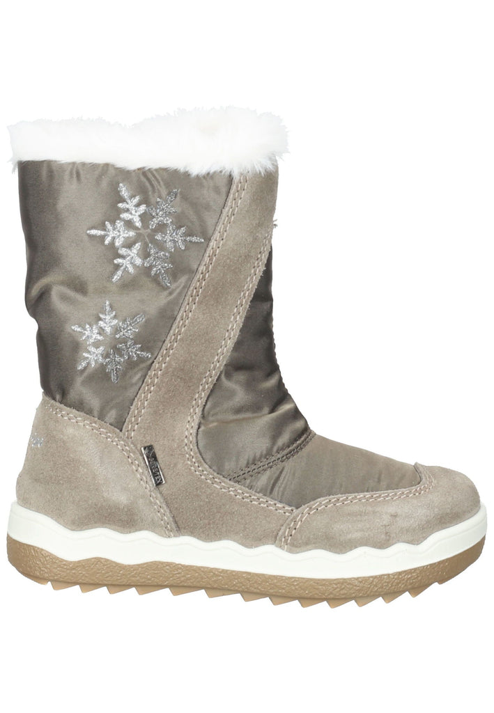 Primigi Stiefelette Leder Hellbraun Warmfutter