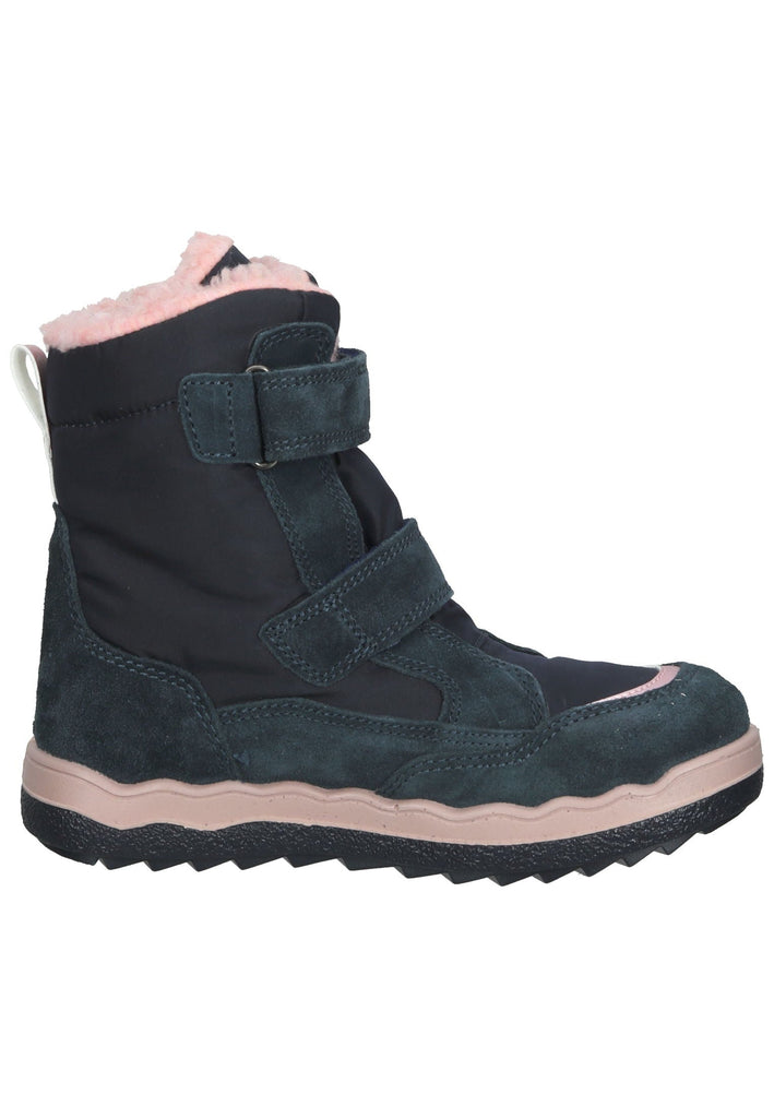 Primigi Stiefelette Leder Navy Warmfutter