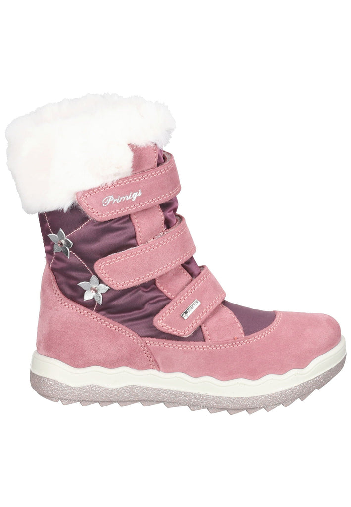 Primigi Stiefelette Leder Rosa Warmfutter