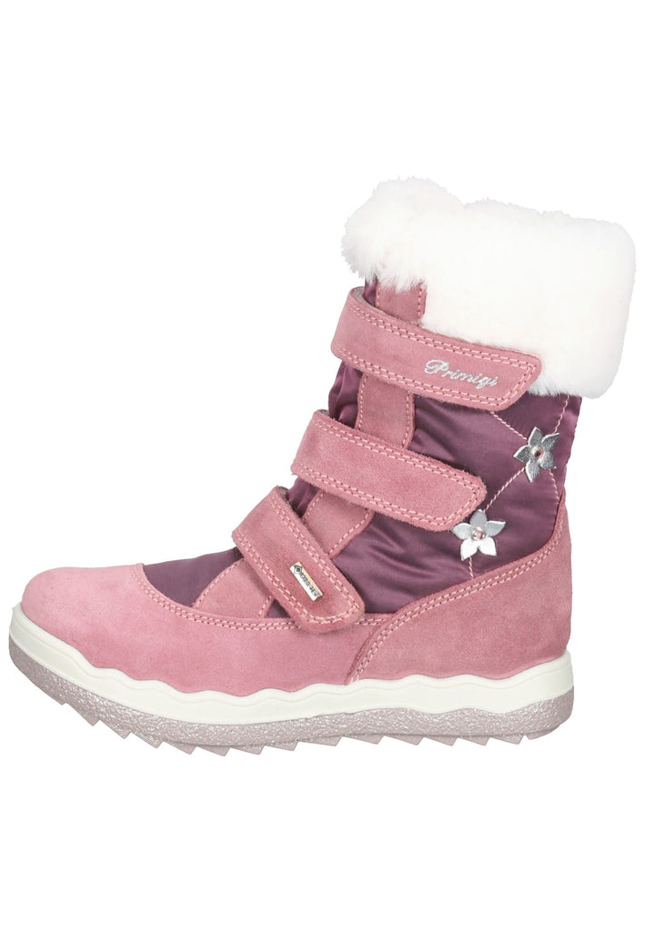 Primigi Stiefelette Leder Rosa Warmfutter