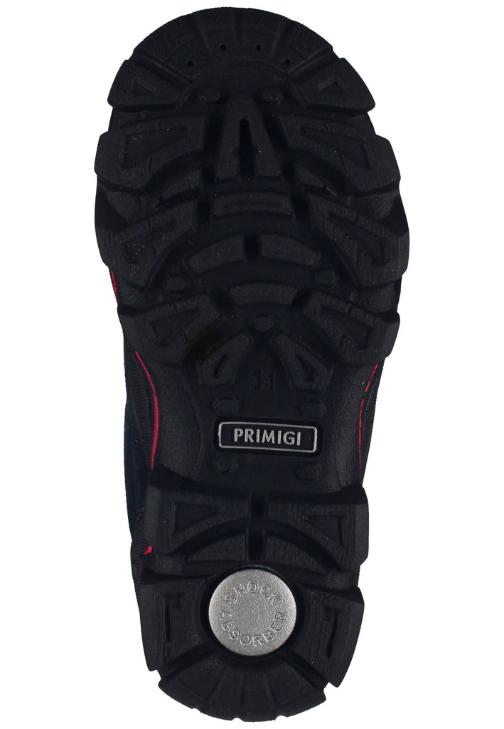 Primigi Stiefelette Leder/Textil Blau/Schwarz