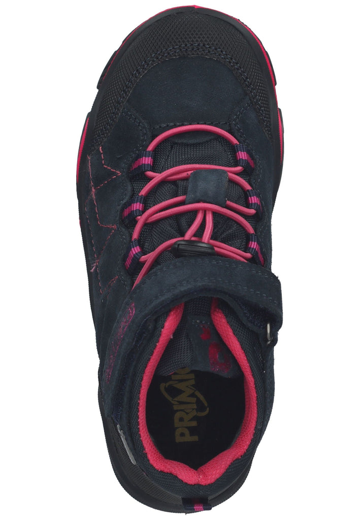 Primigi Stiefelette Leder/Textil Blau/Schwarz