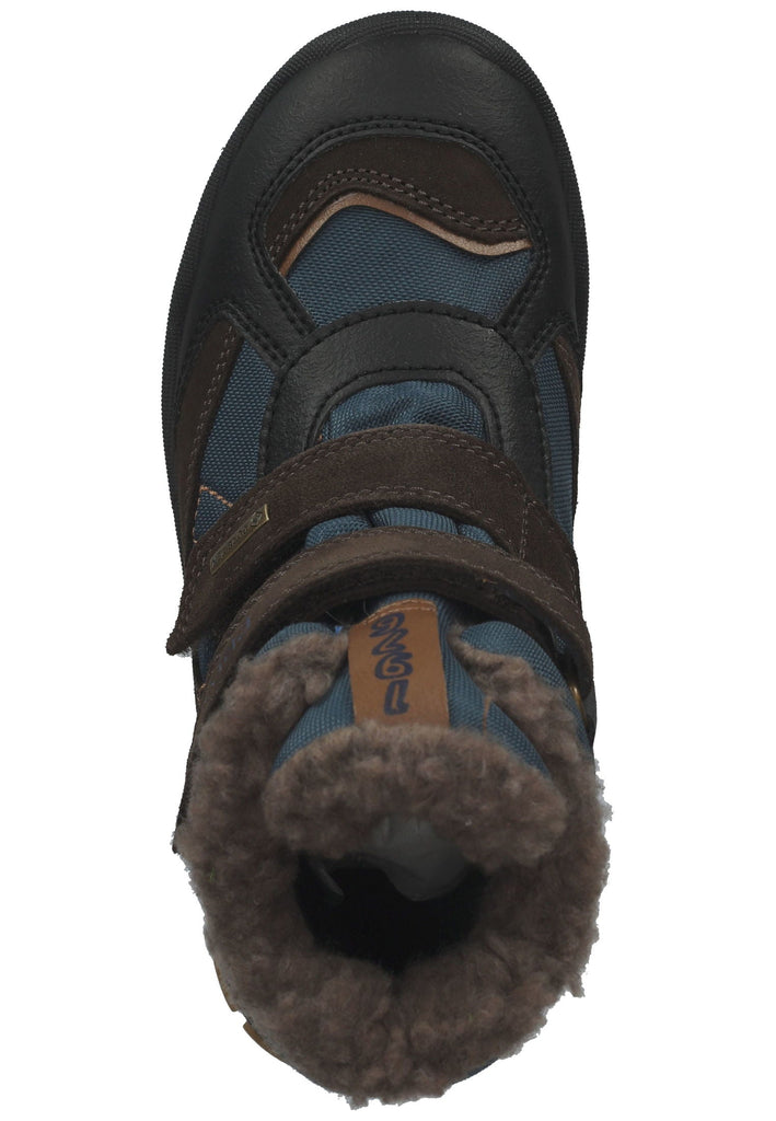 Primigi Stiefelette Leder/Textil Caffe Warmfutter