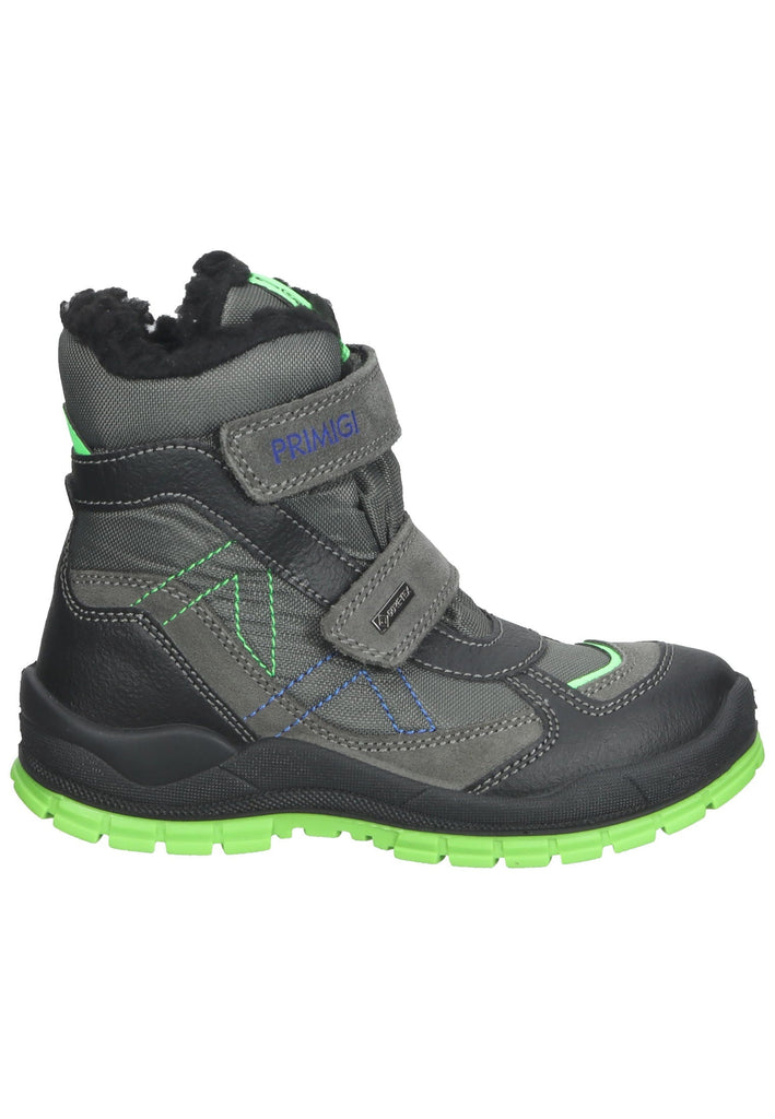 Primigi Stiefelette Leder/Textil Dunkelgrau Warmfutter