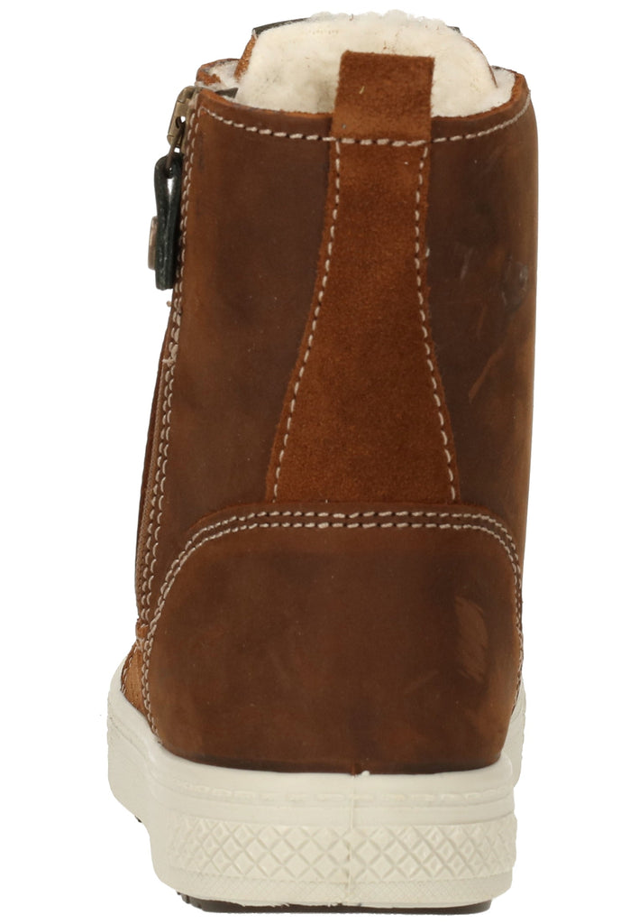 Primigi Stiefelette Leder/Textil Marrone Warmfutter