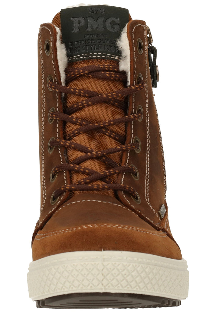 Primigi Stiefelette Leder/Textil Marrone Warmfutter