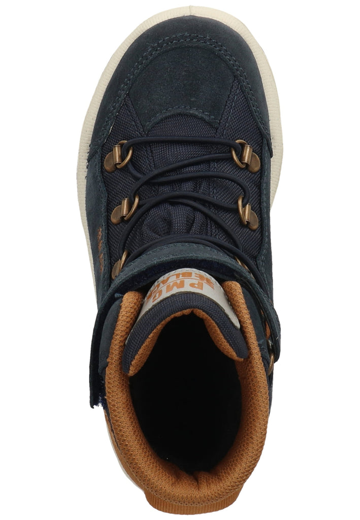 Primigi Stiefelette Leder/Textil Navy Warmfutter