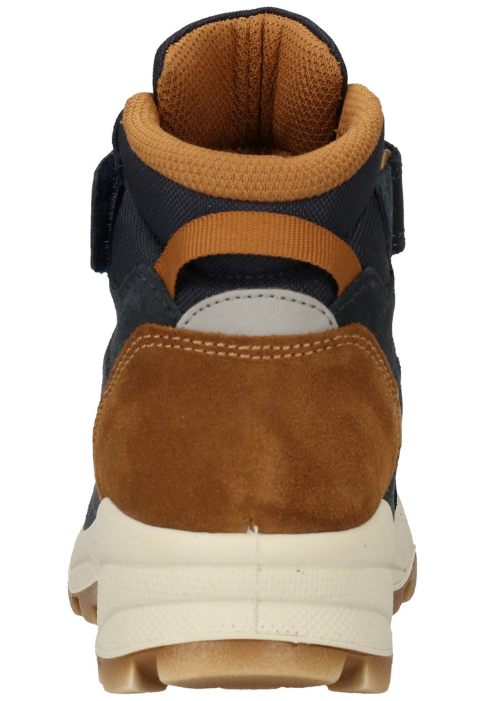 Primigi Stiefelette Leder/Textil Navy Warmfutter