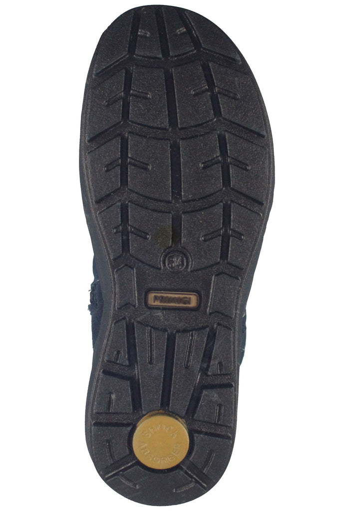 Primigi Stiefelette Lederimitat/Textil Navy Warmfutter