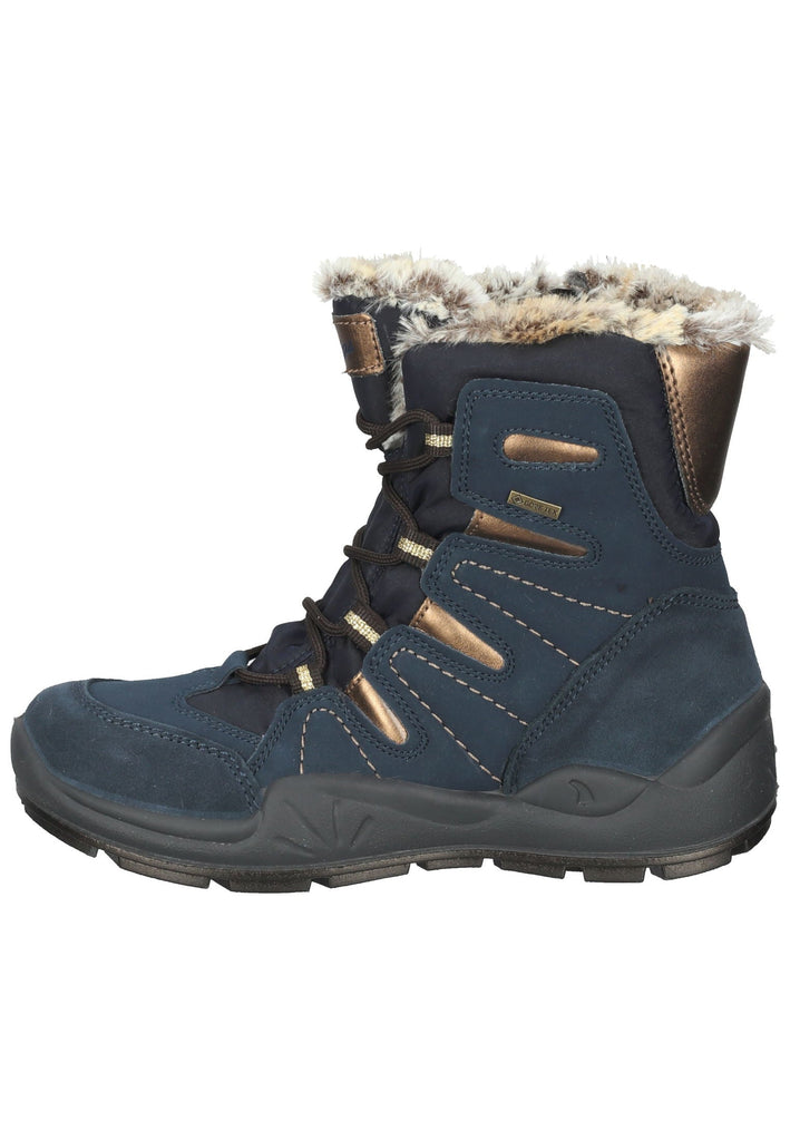 Primigi Stiefelette Lederimitat/Textil Navy Warmfutter