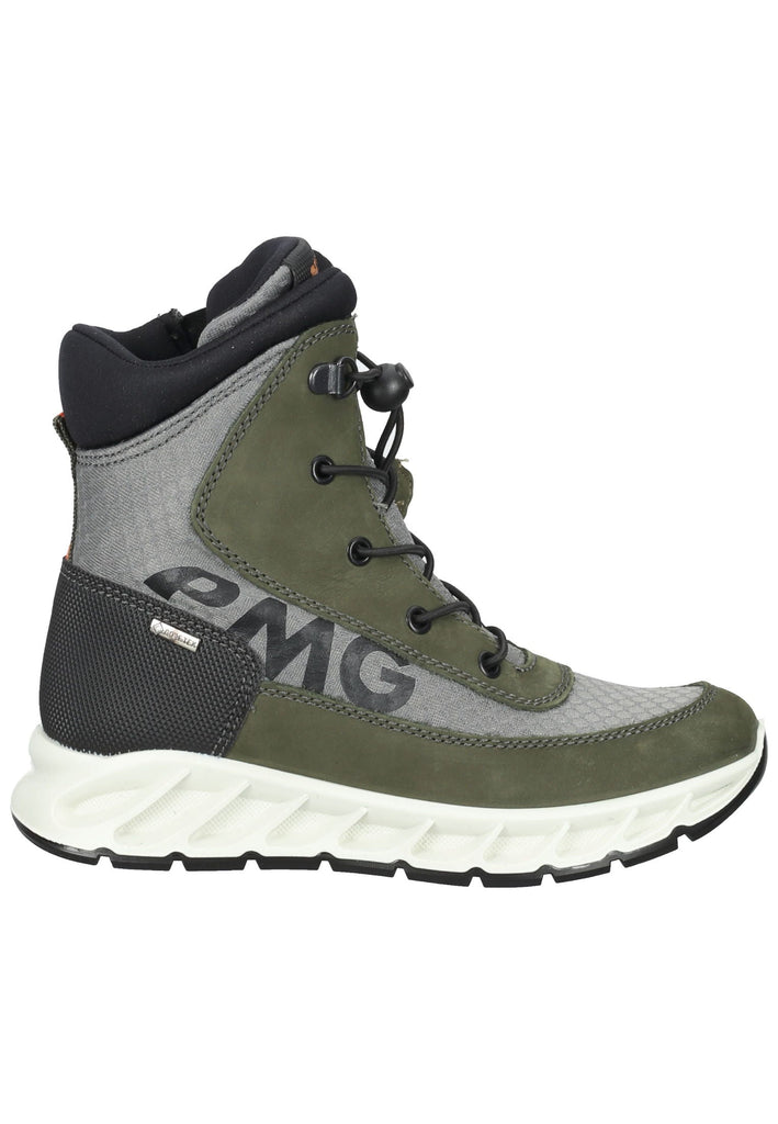 Primigi Stiefelette Nubukleder Dunkelgrau Warmfutter