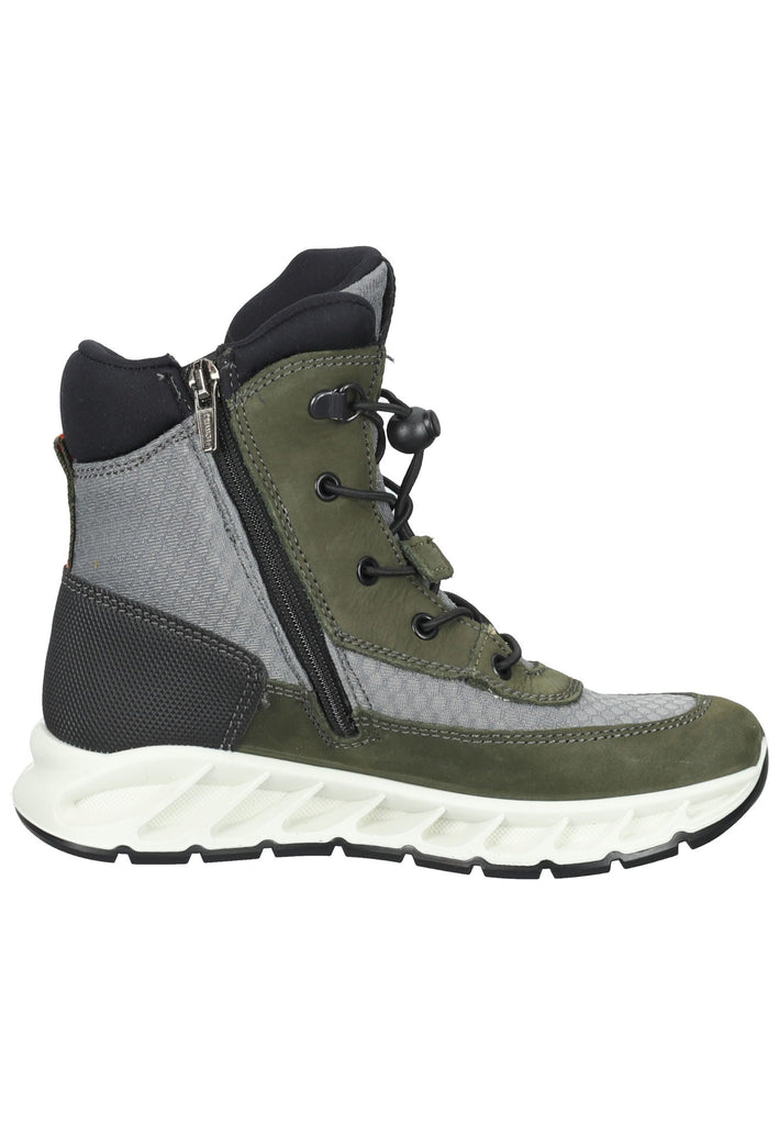 Primigi Stiefelette Nubukleder Dunkelgrau Warmfutter