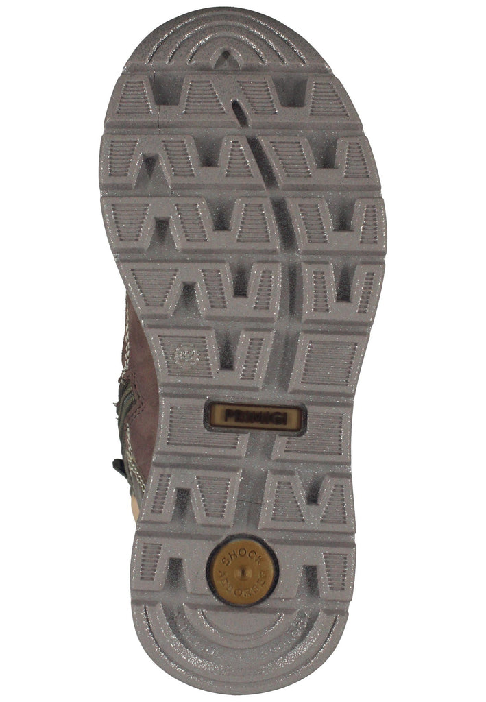 Primigi Stiefelette Nubukleder Taupe Warmfutter