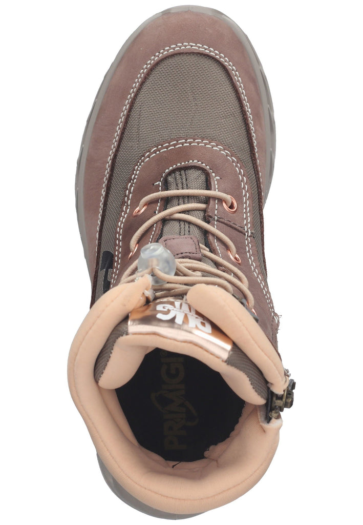 Primigi Stiefelette Nubukleder Taupe Warmfutter