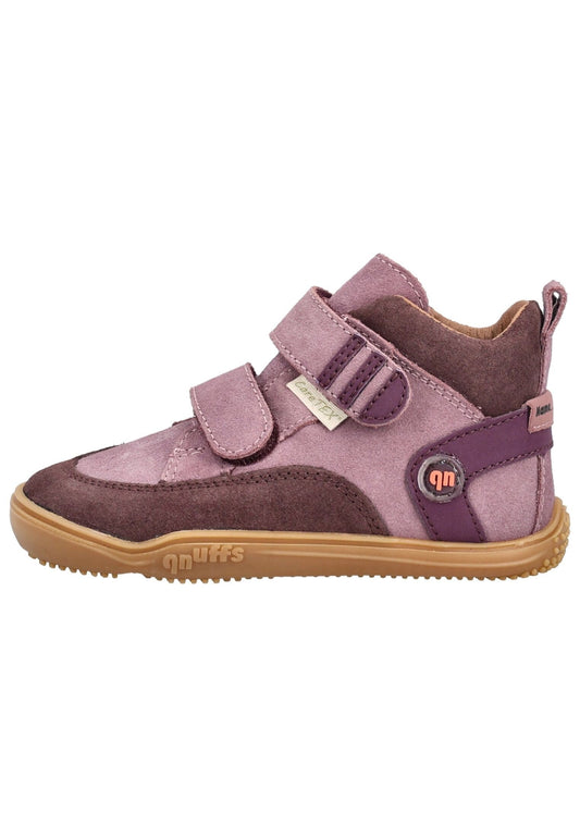 qnuffs Stiefelette Veloursleder Blackberry