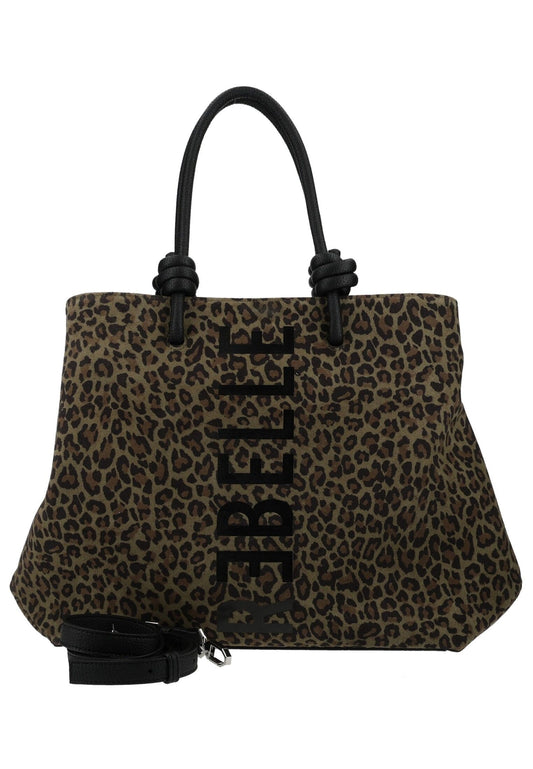 REBELLE Taschen Veloursleder/Microfaser Khaki