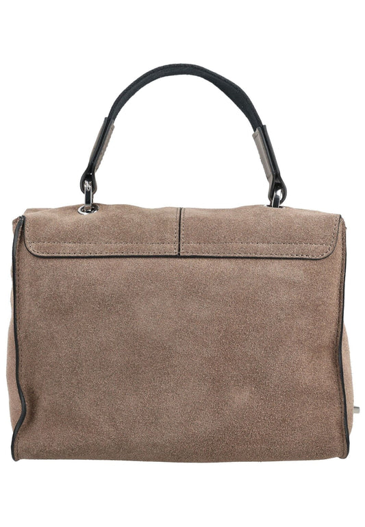 REBELLE Taschen Veloursleder/Textil Beige