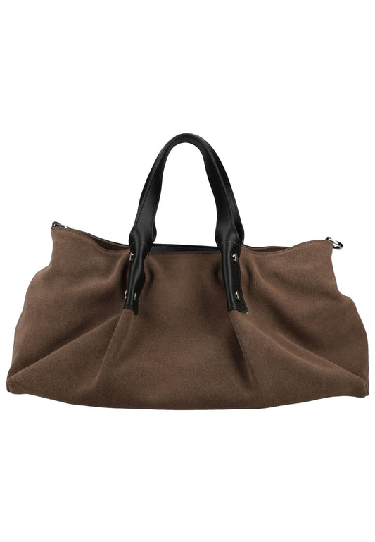 REBELLE Taschen Veloursleder/Textil Braun