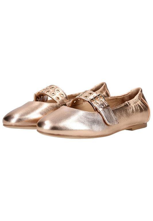 Regarde Le Ciel Ballerinas Leder Gold