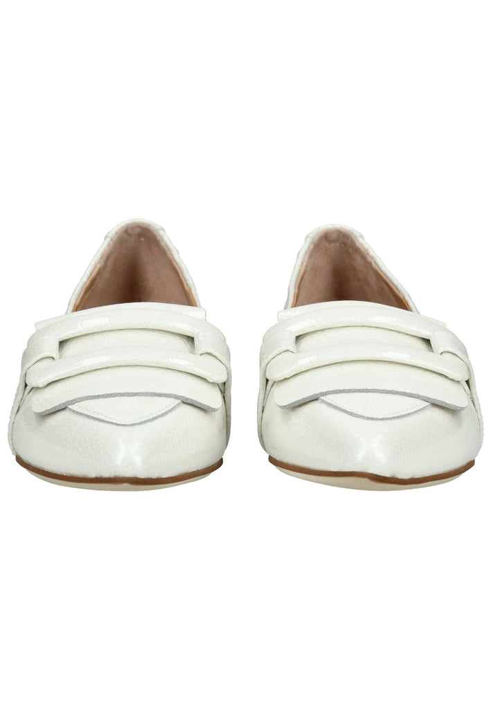 Regarde Le Ciel Ballerinas Leder Weiß