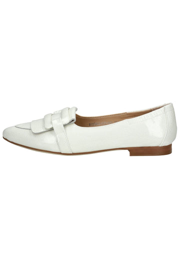 Regarde Le Ciel Ballerinas Leder Weiß
