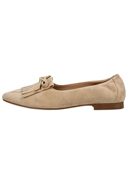 Regarde Le Ciel Ballerinas Veloursleder Nude