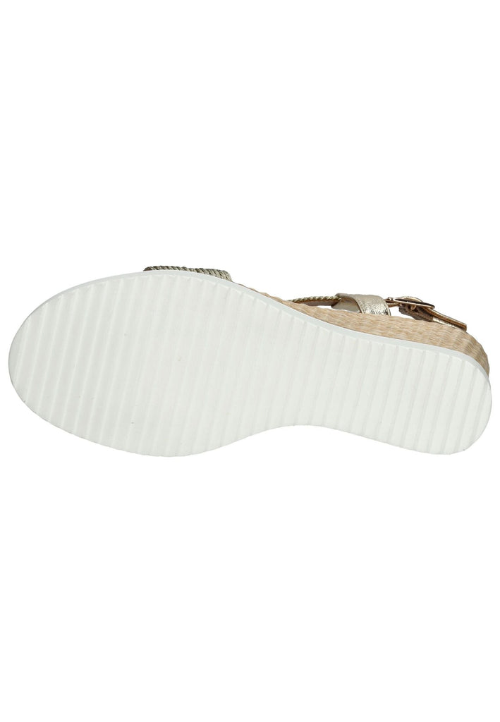 Regarde Le Ciel Sandalen Leder/Textil Gold