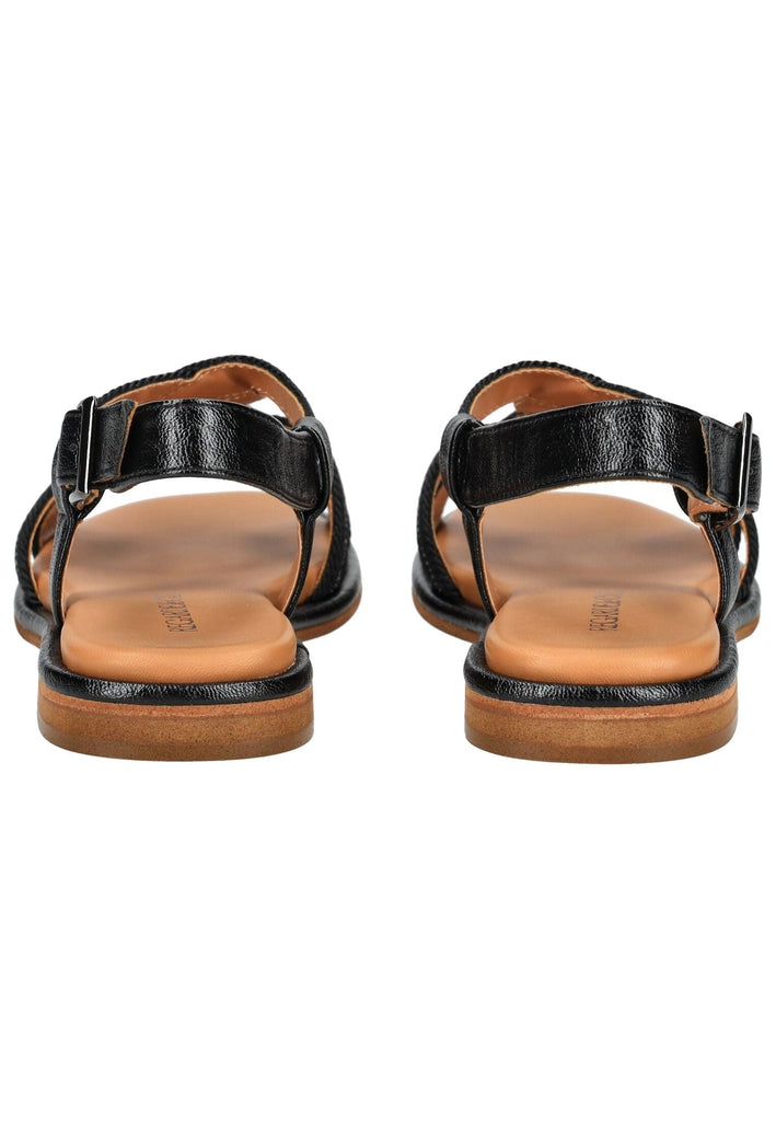 Regarde Le Ciel Sandalen Leder/Textil Schwarz