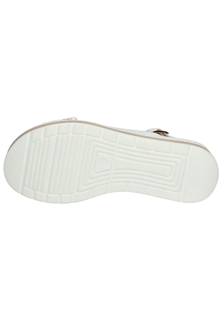 Regarde Le Ciel Sandalen Leder/Textil Weiß