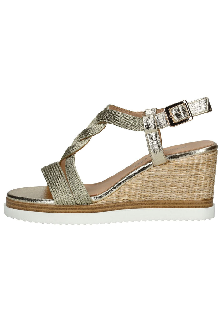 Sandalen Regarde Le Ciel Sandalen Leder/Textil Gold