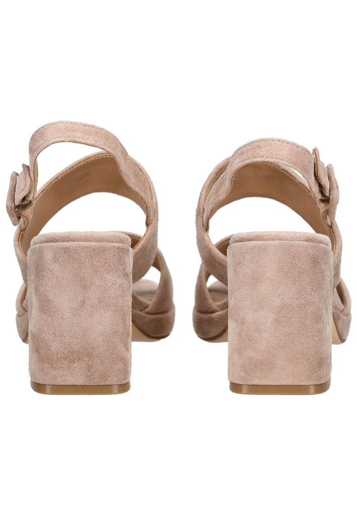 Regarde Le Ciel Sandalen Veloursleder Braun