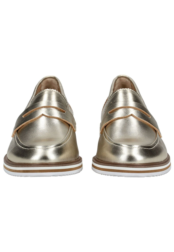 Regarde Le Ciel Slipper Leder Platin