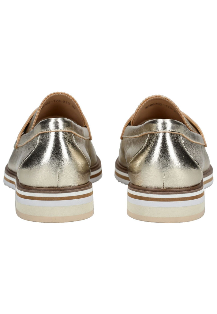 Regarde Le Ciel Slipper Leder Platin