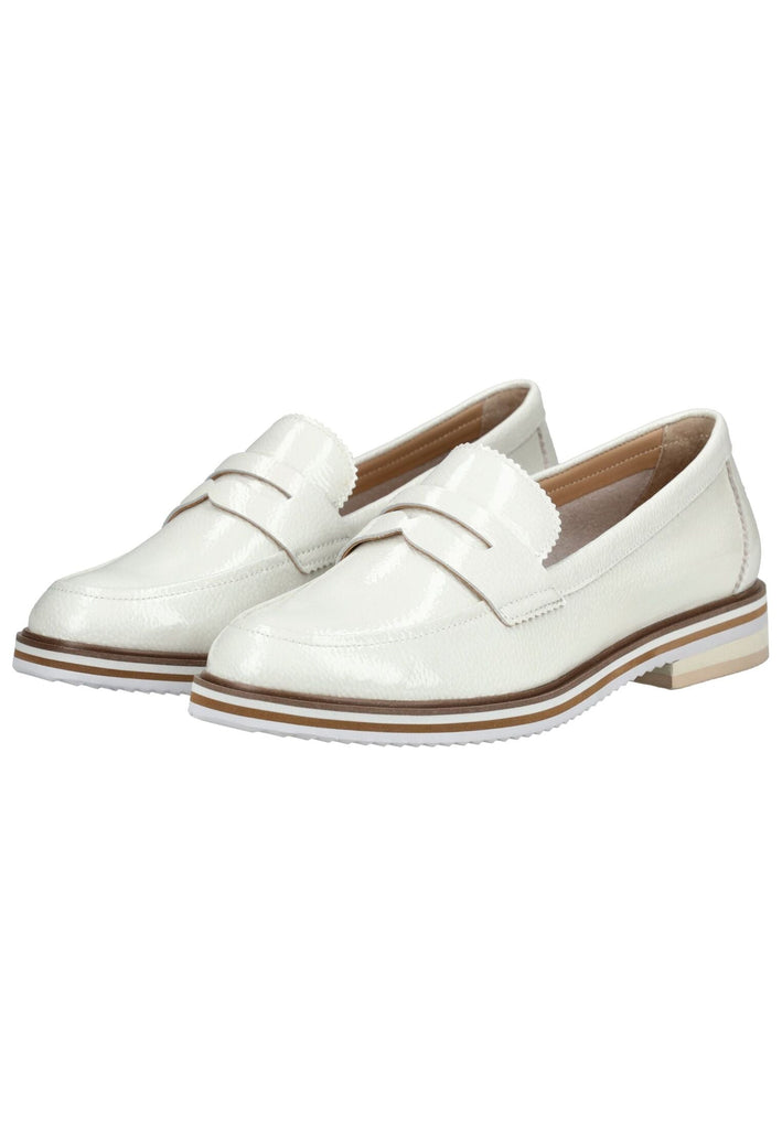 Regarde Le Ciel Slipper Leder Weiß