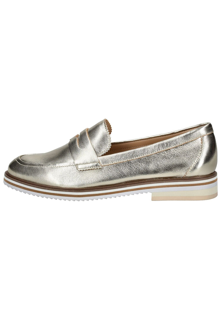 Slipper Regarde Le Ciel Slipper Leder Platin