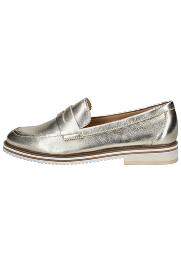 Slipper Regarde Le Ciel Slipper Leder Platin