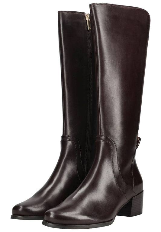 Regarde Le Ciel Stiefel Leder Kastanie