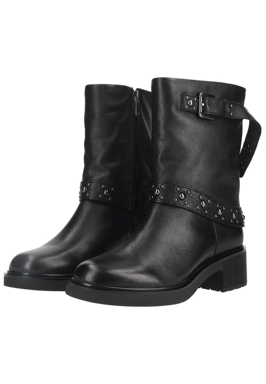 Regarde Le Ciel Stiefelette Glattleder Schwarz