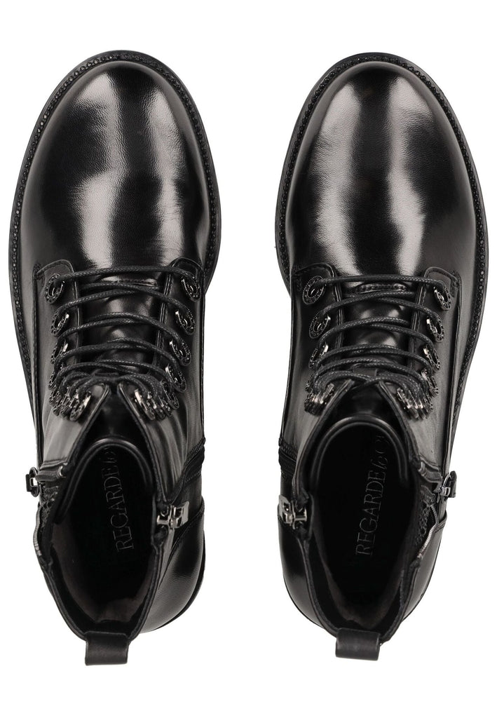 Regarde Le Ciel Stiefelette Leder Schwarz