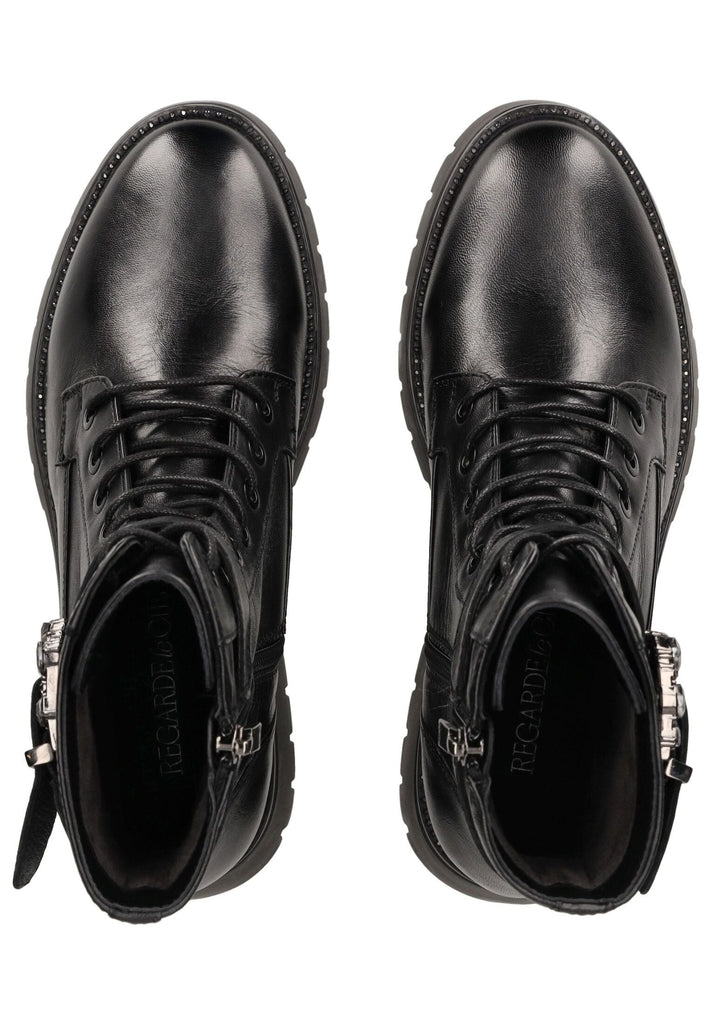 Regarde Le Ciel Stiefelette Leder Schwarz