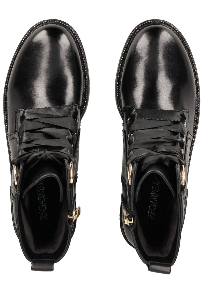 Regarde Le Ciel Stiefelette Leder Schwarz