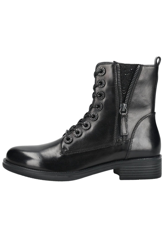 Regarde Le Ciel Stiefelette Leder Schwarz