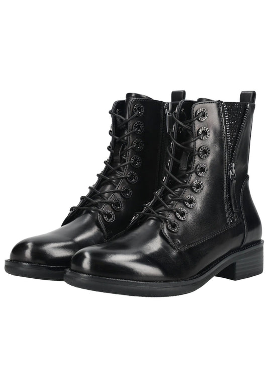 Regarde Le Ciel Stiefelette Leder Schwarz
