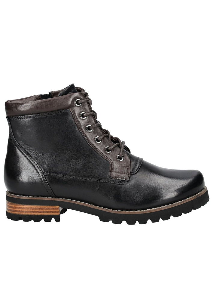 Regarde Le Ciel Stiefelette Leder Schwarz Warmfutter