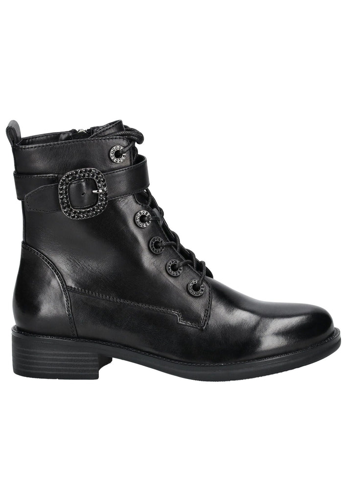 Regarde Le Ciel Stiefelette Leder Schwarz Warmfutter